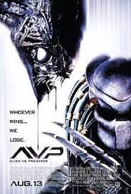Predator, aliens versus predator and occasionally aliens/predator, commonly abbreviated as avp. Alien Vs Predator Film Wikipedia