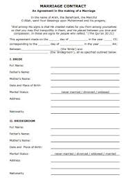 Should the time come that you have to form a wedding event contract with another party, then this is the template for you. 15 Sample Marriage Contract Templates In Pdf Ms Word