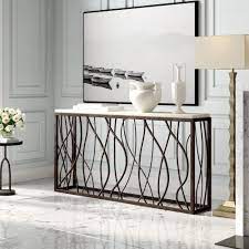 Contemporary glass console tables are ideally suited to modern homes, but they can also make a statement in older homes that boast retro styling. Extra Long Console Table You Ll Love In 2021 Visualhunt