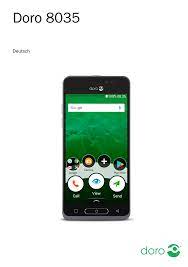 Java und android | 16.02.16 seite 4 android betriebssystem für mobile geräte basierend auf einer besonderen variante von linux. Bedienungsanleitung Doro 8035 Android 7 1 Device Guides
