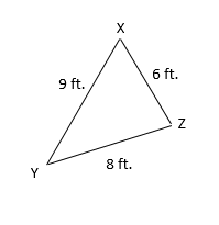 Substitute the values into the law of cosines. Using The Law Of Cosines To Find An Unknown Angle