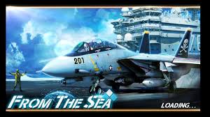 From The Sea Android And Ios Gameplay 3d Fighter Planes Game Gunship Sea Battlefield