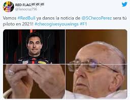 Sergio checo perez orgullo mexicano!!! Los Memes Mas Divertidos De Checo Perez En Red Bull Euforia Tras El Esperado Anuncio Infobae