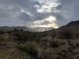Print to pdf or jpg. San Tan Mountains Loop Hiking Trail Queen Creek Arizona