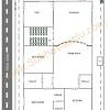 North facing house plan prepared with vastu shastra principles from subhavaastu.com website. 1