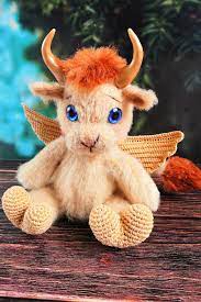 Manticore Baby Manticore Cryptid Plush Cryptid Cute Monster Plush Demon Plush Halloween In 2021 Handmade Soft Toys Dolls Handmade Handmade Baby Toys