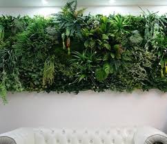 Artificial Vertical Garden For Gorgeous Interior Wall Design Check More From Http Www Fauxhedges Com Artificial Plant Wall Artificial Plants Decor Plant Wall