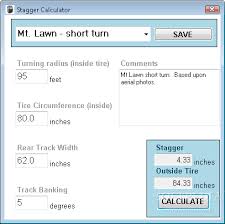 Download Stagger Calculator 1 0