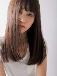 アラサーの魅力を倍増 大人のセミロングヘアカタログ hair ロングヘア ヘアスタイリング 前髪 ロング