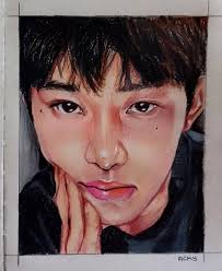 Ballpointpen blue Beginer artist