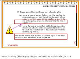 When debts cannot be recovered, you may apply for bad debt relief to recover gst charged but unpaid by your customers. Facebook