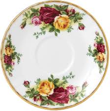 (see photo) shipped with usps priority mail. Amazon Com Royal Albert Old Country Roses 5 Inch Espresso Saucer 5 White With A Multicolor Floral Print Coffee Cup Saucers Espresso Cups