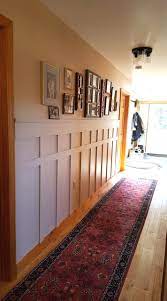 Chair rail height is 36 inches to save the wall from. Custom Hallway Simple Chair Rail Wall Paneling Rustic Corridor Other By Leon Enterprises Llc Houzz