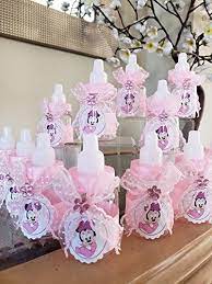 Get the best deals on minnie mouse baby shower party supplies when you shop the largest online selection at ebay.com. Amazon Com 12 Pink Minnie Mouse Bottle Baby Shower Favor Set 12 Mamilas De Minnie Mouse Baby