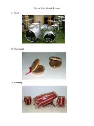 Alat musik ritmis juga memiliki fungsi sebagai penyempurna dari instrumen lainnya, seperti di dalam pertunjukan orkesta. Jenis Alat Musik Ritmis