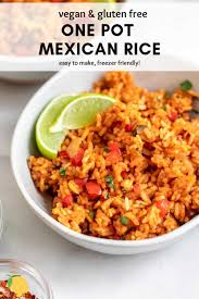 Easy One Pot Vegan Mexican Rice Eat With Clarity Recipe Mexican Rice Recipes Mexican Rice Vegan Mexican Recipes