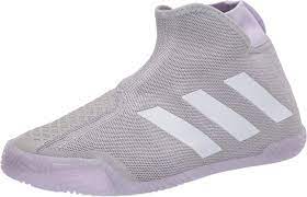Amazon.com | adidas Women's XXX W Sneaker, Grey/FTWR White/Purple Tint, 5.5  M US | Fashion Sneakers