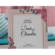 Surat undangan ini termasuk dalam salah satu surat resmi atau surat dinas sekolah yang harus menggunakan tata bahasa yang formal dan tertata rapi dan demikianlah yang dapat kami cantumkan tentang contoh surat undangan pernikahan unik. Supplier Kartu Undangan Pernikahan Di Palu Tribunjualbeli Com