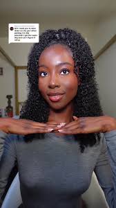 Replying to @Jcklynn how to do a half up half down using the curly v-part  wig! Very quick and easy to do, i hope this helped 🫶🏿 hair from: @VSHOW  HAIR #vpartwig #curlyvpartwig #kinkycurlyhair ...