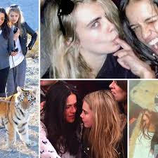 Cara Delevingne and Michelle Rodriguez's Beautiful, Ambiguous Relationship,  in Photos