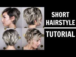 Contents tousled curls high updo for short curly hair Undercut Soft Blend Bob With Tousled Waves And Violet Ombre The Latest Hairstyles For Men And Women 2020 Short Hair Tutorial Fixing Short Hair Hairstyle