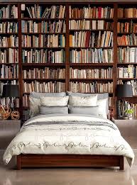 Bookcase Behind Bed Bookshelves In Bedroom Library Bedroom Home