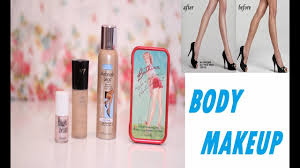 الاستعداد للصيف ميك اب الجسم للمناسبات Body Makeup Youtube