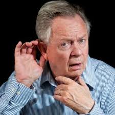 A 52-year-old woman presents with a gradual hearing loss showing a moderate  slope towards the high frequencies but disproportionately severe decrease  in speech discrimination. What is the single most likely diagnosis? (a)