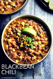Black Bean Chili In Instant Pot Vegan Chili Recipe Vegan Chili No Bean Chili Recipes
