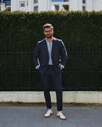 Werbung Nike Killshot 2 Part Ii A Great Match To These Shoes Is A Cotton Suit Like This One I Suits And Sneakers Mens Fashion Casual Summer Nike Killshot