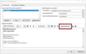 You will find the detailed steps to create and change signature in outlook, add a signature to all outgoing emails automatically and insert it. Ms Outlook E Mail Signatur Einrichten Schnelle Anleitung