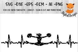 Simple party cheering crowd silhouette elements. Cheer Leader Svg Png Eps Dxf Ai Fcm Cheer Svg Silhouette Cricut Scan N Cut Cheer Bow Svg 94265 Cut Files Design Bundles