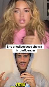 She cried to the internet because people don’t appreciate micro influencers  #umiami #nikki #sienna