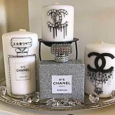 Cute Chanel Home Decor With A Little Bling Get Inspired Great Decor For Vanity Glam Bedroom Decor Chanel Room Chanel Decor