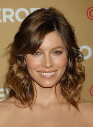 Brunette Short Hair Jessica Biel Bob Hairstyles Hairstyles With Bangs