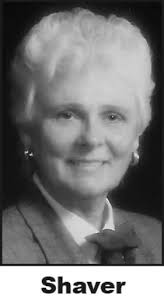 MARY SHAVER Obituary (1922