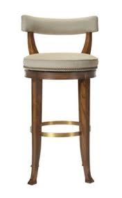 Shop for swivel bar stools for your restaurant or bar at webstaurantstore! Newbury Swivel Curved Back Bar Stool From The 1911 Collection Collection By Hickory Chair Furniture Co Bar Stools With Backs
