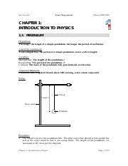 Physics form four topic 4: Physics Form 4 Experiment List Pdf Hoo Sze Yen Form 4 Experiments Physics Spm 2008 Chapter 1 Introduction To Physics 1 1 Pendulum Hypothesis The Course Hero