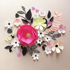 Scandinavian Style Paper Sculpture Flowers Hanna Nyman Paper Flower Arrangements Paper Flowers Diy Flower Crafts