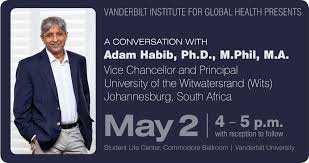 They demanded that adam habib leave. Vigh Hosts A Conversation With Adam Habib May 2 Vanderbilt Institute For Global Health