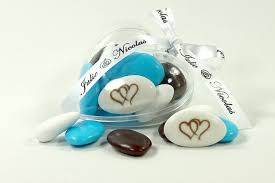 Boite A Dragees Coeur Plexi Transparente