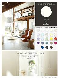Here's the thing about white: 2016 Benjamin Moore Color Of The Year Simply White