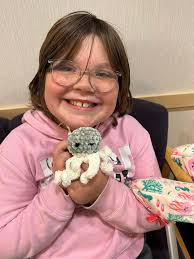 Adorable little octopus at orthopedic office