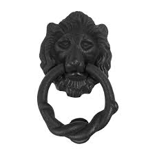 Cast Iron Lions Head Door Knocker 1 x small fox door knocker c/w screws.