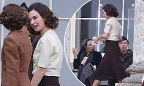 As each sister was so radically different, they are a her luck changed with the huge success of the pursuit of love in 1945 which gave her the means to move to paris, where she. Lily James Is Seen Filming Bbc S Period Romance The Pursuit Of Love For The First Time Daily Mail Online
