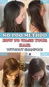 No Poo Method How To Wash Your Hair Without Shampoo Baking Soda Shampoo Hair Without Shampoo Baking Soda For Hair