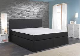 Boxspringbett Koln 180x200 Cm Anthrazit Inkl Topper Box Spring Bett King Neu Betten Kaufen Schone Betten Bett