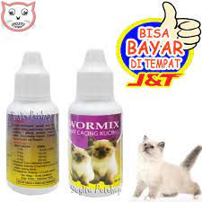 Infeksi cacing bisa saja tidak menimbulkan gejala. Obat Cacing Kucing Sakit Cacingan Anak Kucing Kecil Wormix Shopee Indonesia