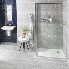 This bathroom shower tile design is sleek and an easy look to achieve. 11 Brilliant Walk In Shower Ideas For Small Bathrooms British Ceramic Tile