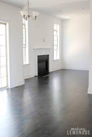 The dark hardwood floors blend well with the other deep and rich features. Our New Home Tour Finally Making Lemonade